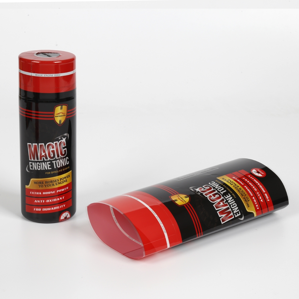 樂(lè)華塑料包裝膜 藥瓶瓶身PET熱收縮印刷標(biāo)簽 支持定制